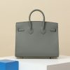 Birkin 25 Epsom Gris Meyer(0L) Gold Hardware Sellier - Image 3