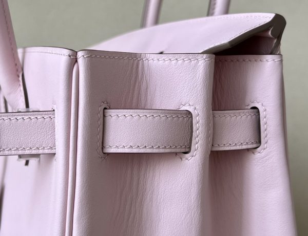 Birkin 30 Swift Mauve Pale(09) Palladium Hardware - Image 9