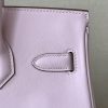 Birkin 30 Swift Mauve Pale(09) Palladium Hardware - Image 6