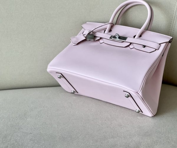 Birkin 30 Swift Mauve Pale(09) Palladium Hardware - Image 5