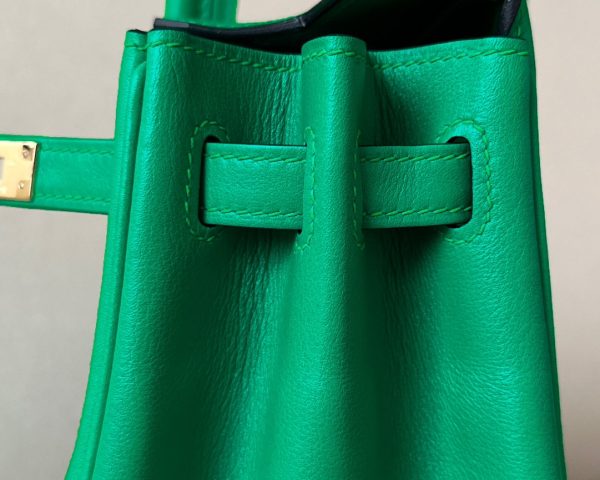 Birkin 25 Swift Menthe (6W) Gold Hardware - Image 7