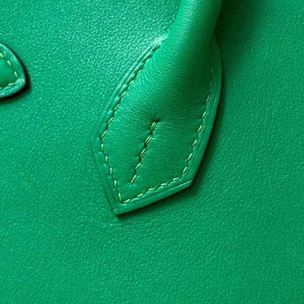 Birkin 25 Swift Menthe (6W) Gold Hardware - Image 3