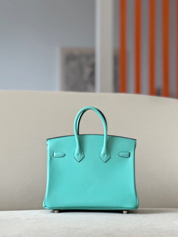 Birkin 25 Swift  Blue Atoll(3P) Gold Hardware - Image 2