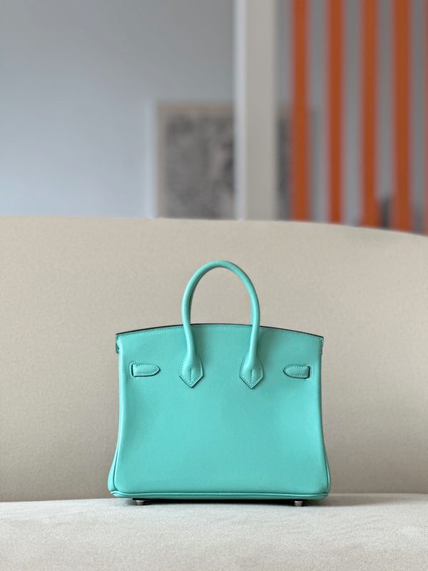 Birkin 25 Swift Blue Atoll(3P) Palladium Hardware - Image 2