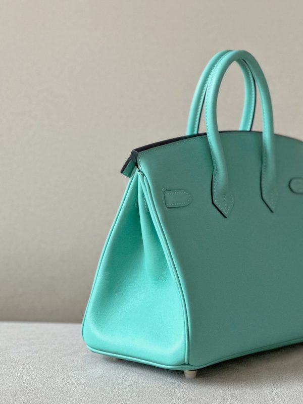 Birkin 25 Swift Blue Atoll(3P) Palladium Hardware - Image 4