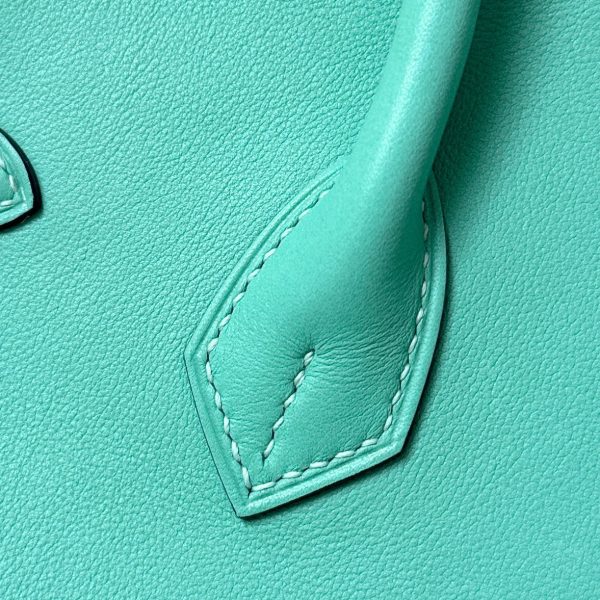 Birkin 25 Swift Blue Atoll(3P) Palladium Hardware - Image 9