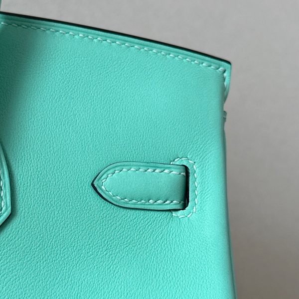 Birkin 25 Swift Blue Atoll(3P) Palladium Hardware - Image 8