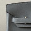 Birkin 25 Swift Gris Meyer(0L) Gold Hardware - Image 7