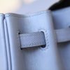 Birkin 25 Swift Blue Agate (R2) Palladium Hardware - Image 7
