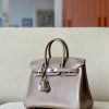 Birkin 25 Swift Etoupe(18) Palladium Hardware