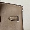 Birkin 25 Swift Etoupe(18) Palladium Hardware - Image 8