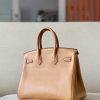 Birkin 25 Swift  Chai(0M) Palladium Hardware - Image 3