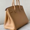 Birkin 25 Swift  Chai(0M) Palladium Hardware - Image 5