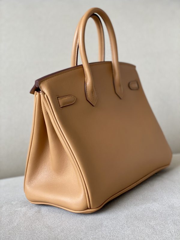 Birkin 25 Swift  Chai(0M) Palladium Hardware - Image 5