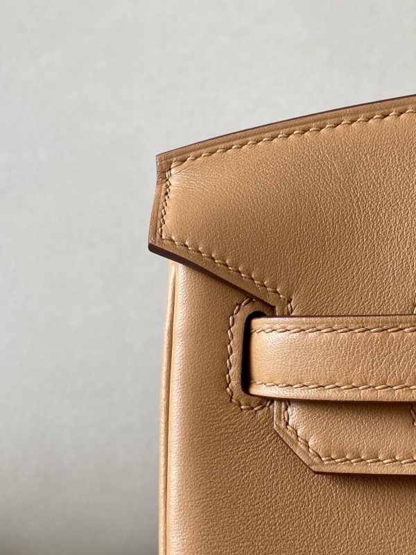 Birkin 25 Swift  Chai(0M) Palladium Hardware - Image 8