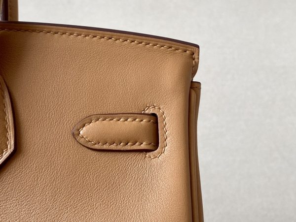 Birkin 25 Swift  Chai(0M) Palladium Hardware - Image 7