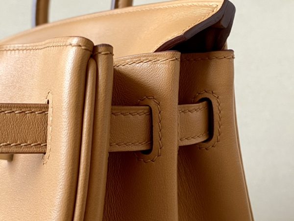 Birkin 25 Swift  Chai(0M) Palladium Hardware - Image 6