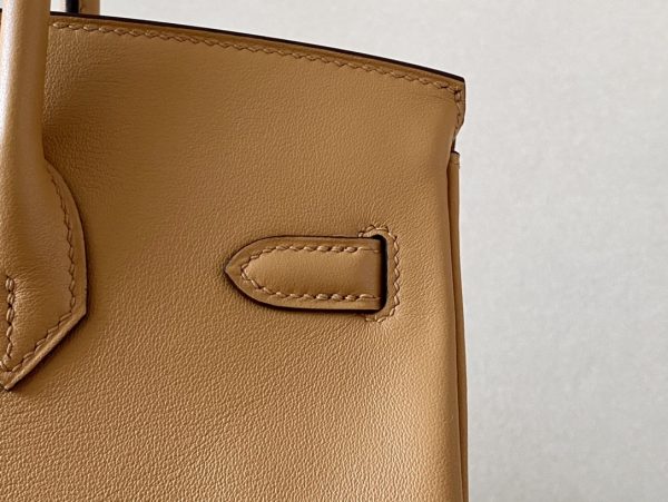 Birkin 25 Swift Biscuit (4B) Gold Hardware - Image 8