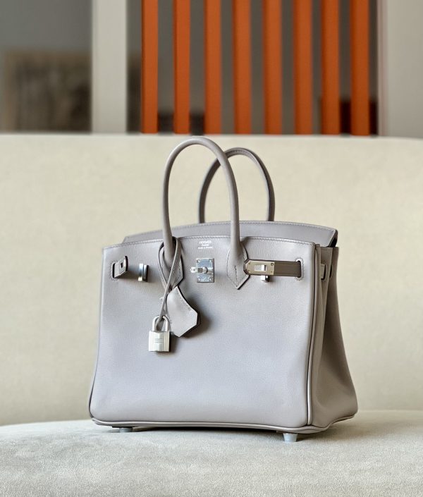 Birkin 25 Swift  Argile(1F) Palladium Hardware - Image 2