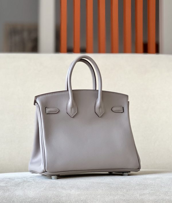 Birkin 25 Swift  Argile(1F) Palladium Hardware - Image 10