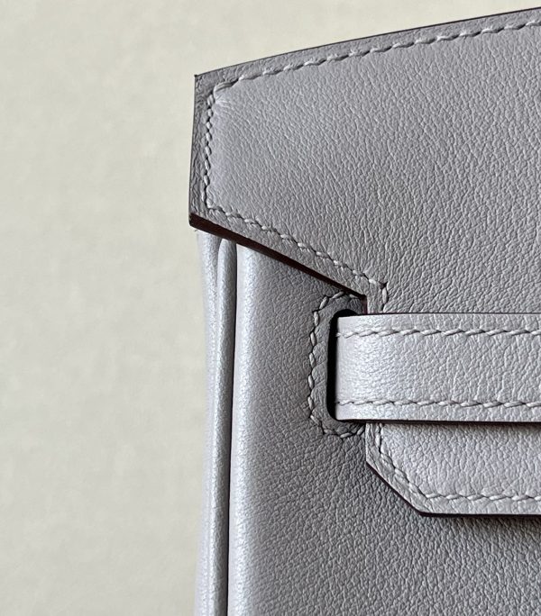 Birkin 25 Swift  Argile(1F) Palladium Hardware - Image 6