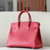 Birkin 30 Ostrich Braise  (95) Gold Hardware - Image 3