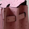 Birkin 30 Ostrich Rose Saiura(3Q) Palladium Hardware - Image 9