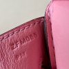 Birkin 30 Ostrich Rose Saiura(3Q) Palladium Hardware - Image 6