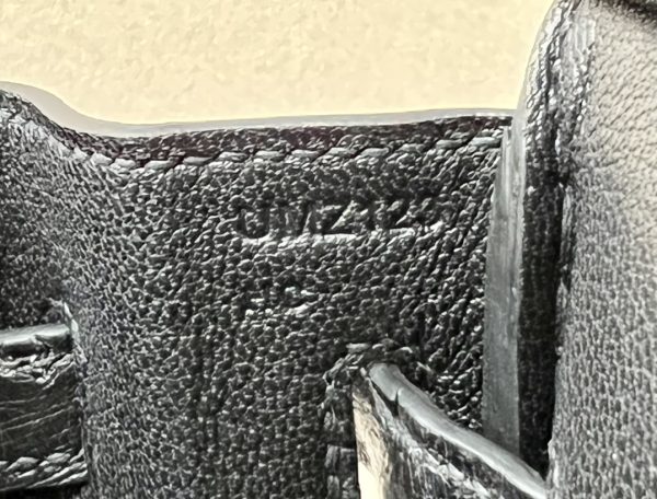 Birkin 25 Ostrich Nior(89) Gold Hardware - Image 8