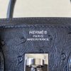 Birkin 25 Ostrich Nior(89) Palladium Hardware - Image 8