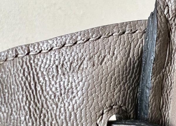 Birkin 25 Ostrich Gris Tourterelle(81) Palladium Hardware - Image 6