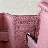 Birkin 25 Ostrich Terre Cuite(94)Palladium Hardware - Image 8