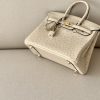 Birkin 25 Ostrich Trench(S2)Gold Hardware - Image 6