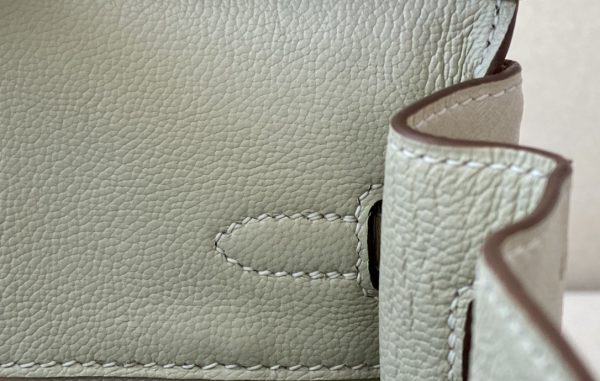 Birkin 25 Ostrich Parchemin(3C) Gold Hardware - Image 10