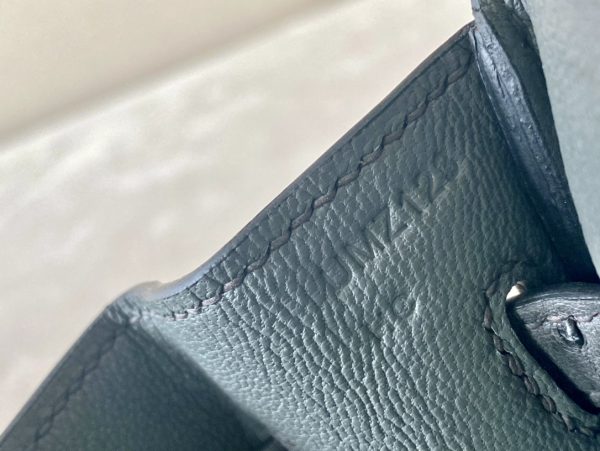 Birkin 25 Ostrich Etain(8F) Gold Hardware - Image 8