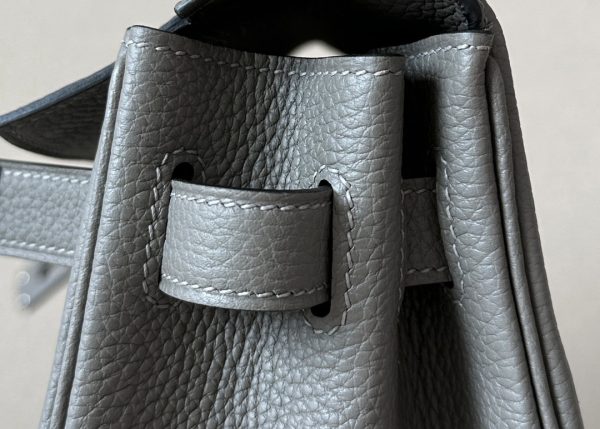 Kelly 28 Togo Gris Meye(0L) Palladium Hardware - Image 4