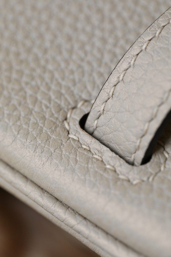 Kelly 25 Togo Gris Tourterelle(81) Palladium Hardware - Image 11