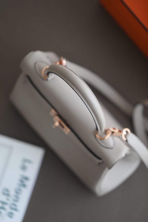 Kelly 25 Togo Trench(S2) Rose Gold Hardware - Image 7