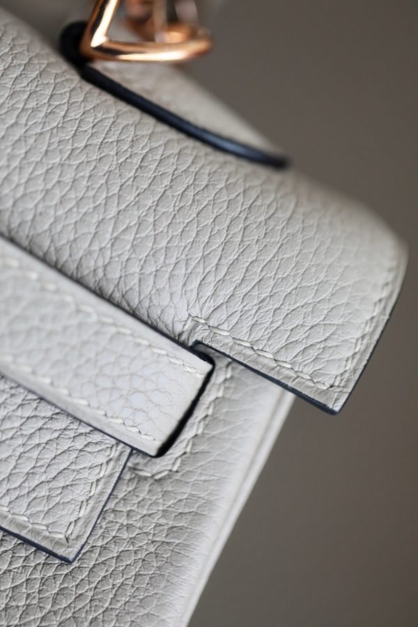 Kelly 25 Togo Trench(S2) Rose Gold Hardware - Image 5