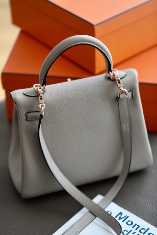 Kelly 25 Togo Trench(S2) Rose Gold Hardware - Image 2