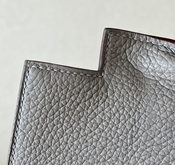 Kelly 25 Togo Gris Asphalte (M8) Palladium Hardware - Image 6