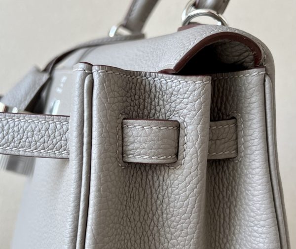 Kelly 25 Togo Gris Asphalte (M8) Palladium Hardware - Image 5