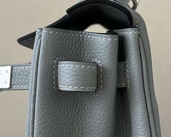 Kelly 25 Togo Gris Mouette(4Z) Palladium Hardware - Image 8