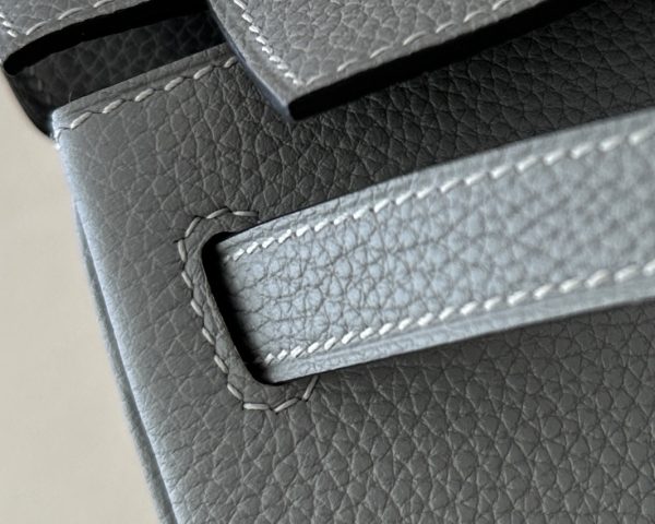 Kelly 25 Togo Gris Mouette(4Z) Palladium Hardware - Image 7