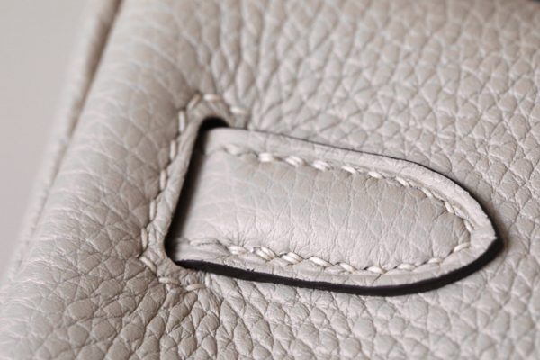 Kelly 25 Togo Gris Tourterelle(81) Rose Gold Hardware - Image 6