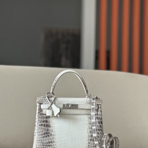 Kelly Himalayan Crocodile 28 Palladium Hardware