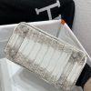 Birkin Himalayan Crocodile 25 Diamond Palladium Hardware - Image 15