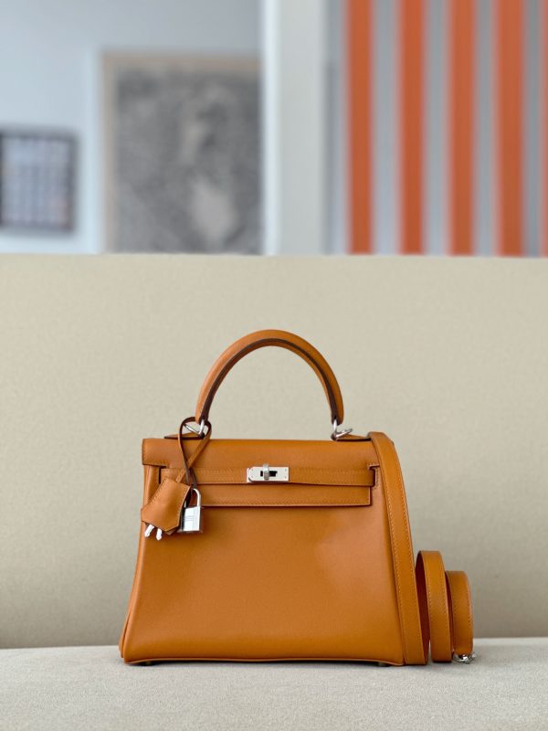 Kelly 25 Swift Toffee (1H) Palladium Hardware