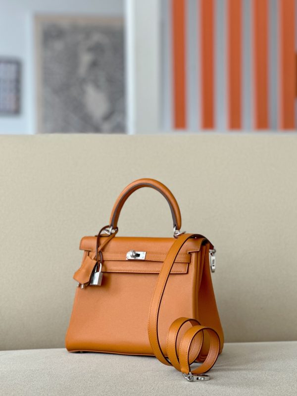 Kelly 25 Swift Toffee (1H) Palladium Hardware - Image 3