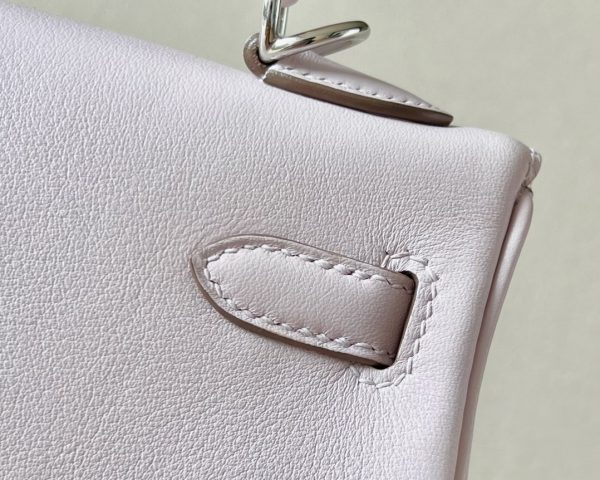 Kelly 25 Swift Mauve Pale (09) Palladium Hardware - Image 9